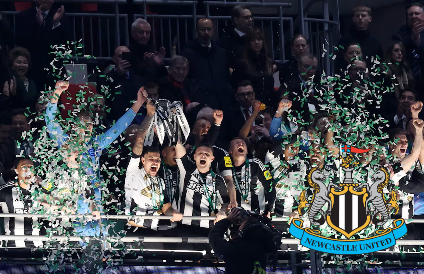 El Newcastle gana por primera vez la Copa de la Liga de Inglaterra.