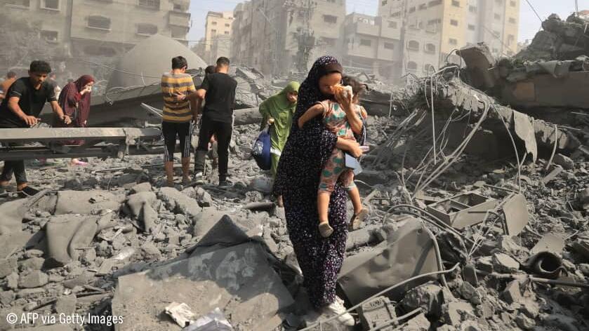 Gaza: el día a día de las familias bajo los bombardeos y el colapso humanitario.