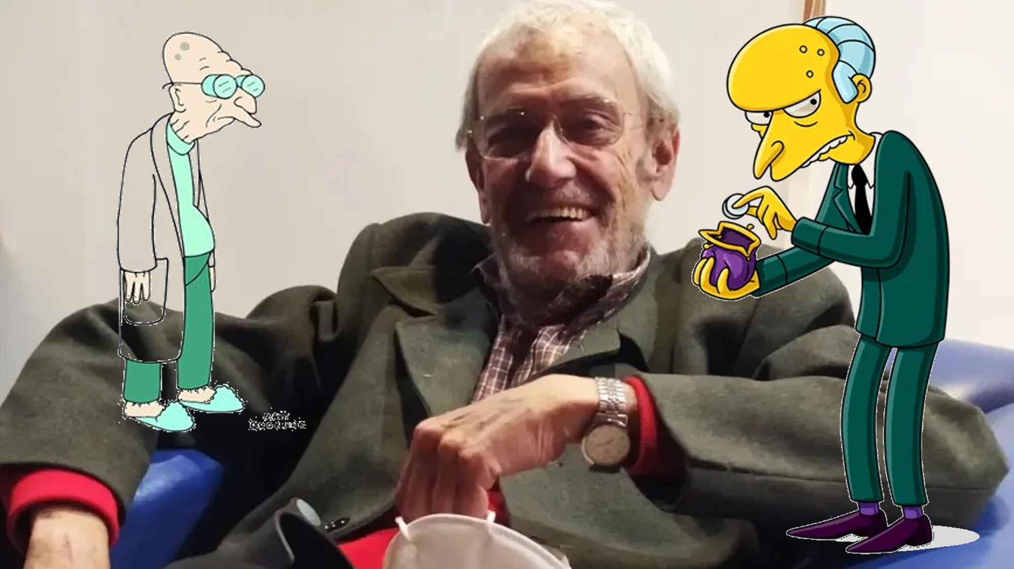 🕯️ Fallece Javier Franquelo, la voz del Señor Burns.