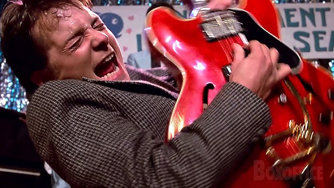 Se Busca la iconica Guitarra que Tocó Marty McFly en “Regreso al Futuro”.
