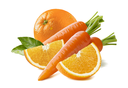 ¡La zanahoria y la naranja, aliados naturales para tu salud visual!