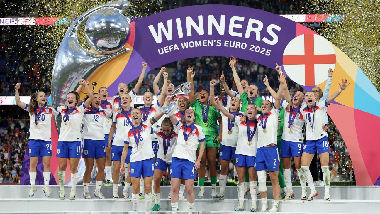 Eurocopa 2025: Inglaterra se corona campeón, en penales contra España.